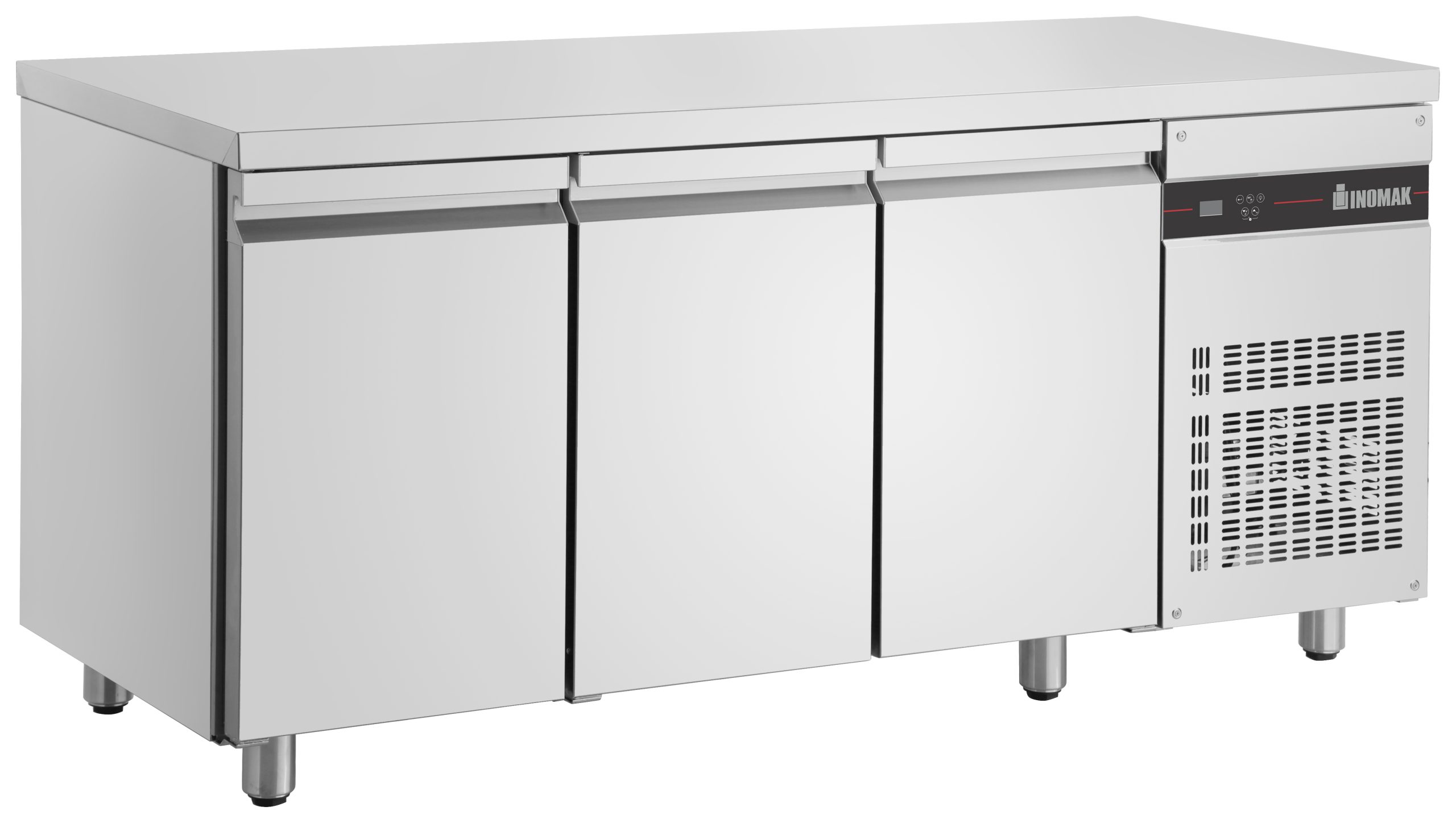 Inomak Stainless Steel Undercounter Fridge 1790mm