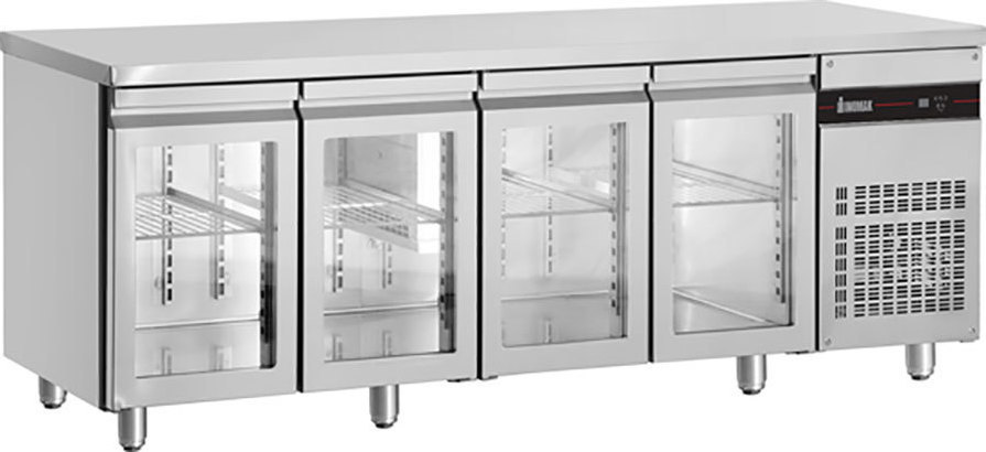 Inomak Glass Undercounter Fridge 2240M