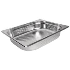 Robinox Perforated Steam Table Pan – 1/1 size, 150mm deep